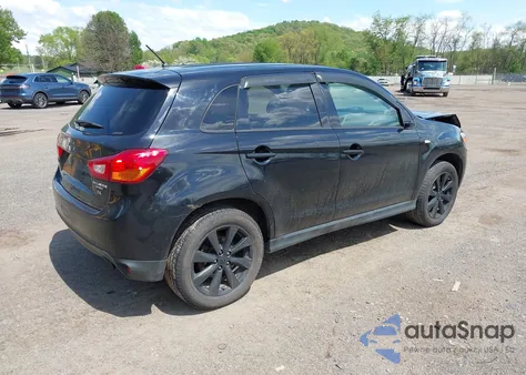 2015 Mitsubishi Outlander Sport Es from USA, damaged, VIN 4A4AR3AW3FE034579